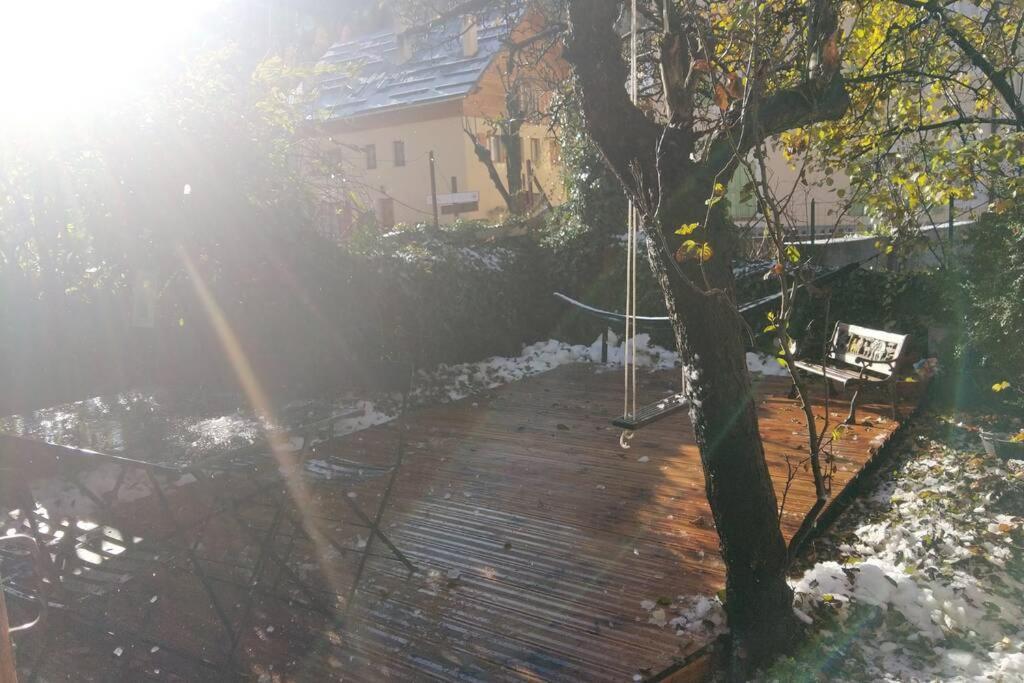 Chaleureux Petit Appartement De 4 Couchages Saint-Étienne-de-Tinée Екстериор снимка