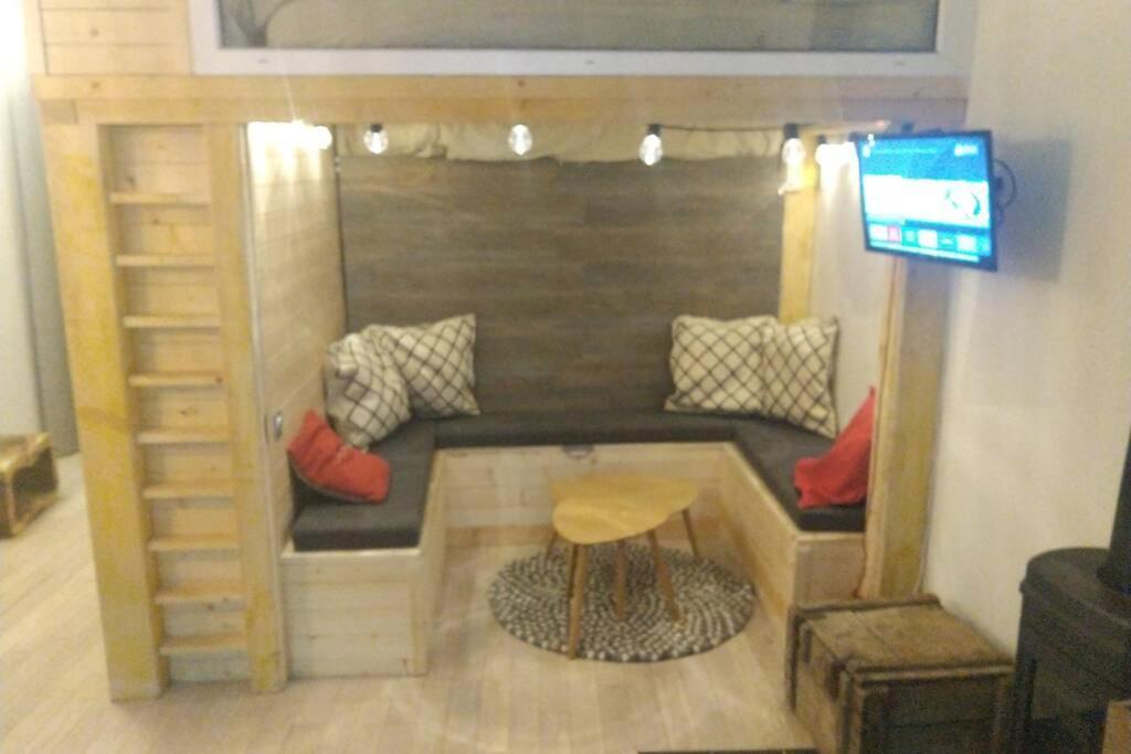 Chaleureux Petit Appartement De 4 Couchages Saint-Étienne-de-Tinée Екстериор снимка